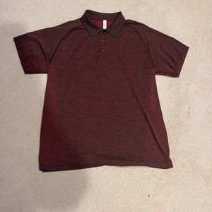 Burgundy/Red Lululemon Men’s Mental Vent PoloXXL